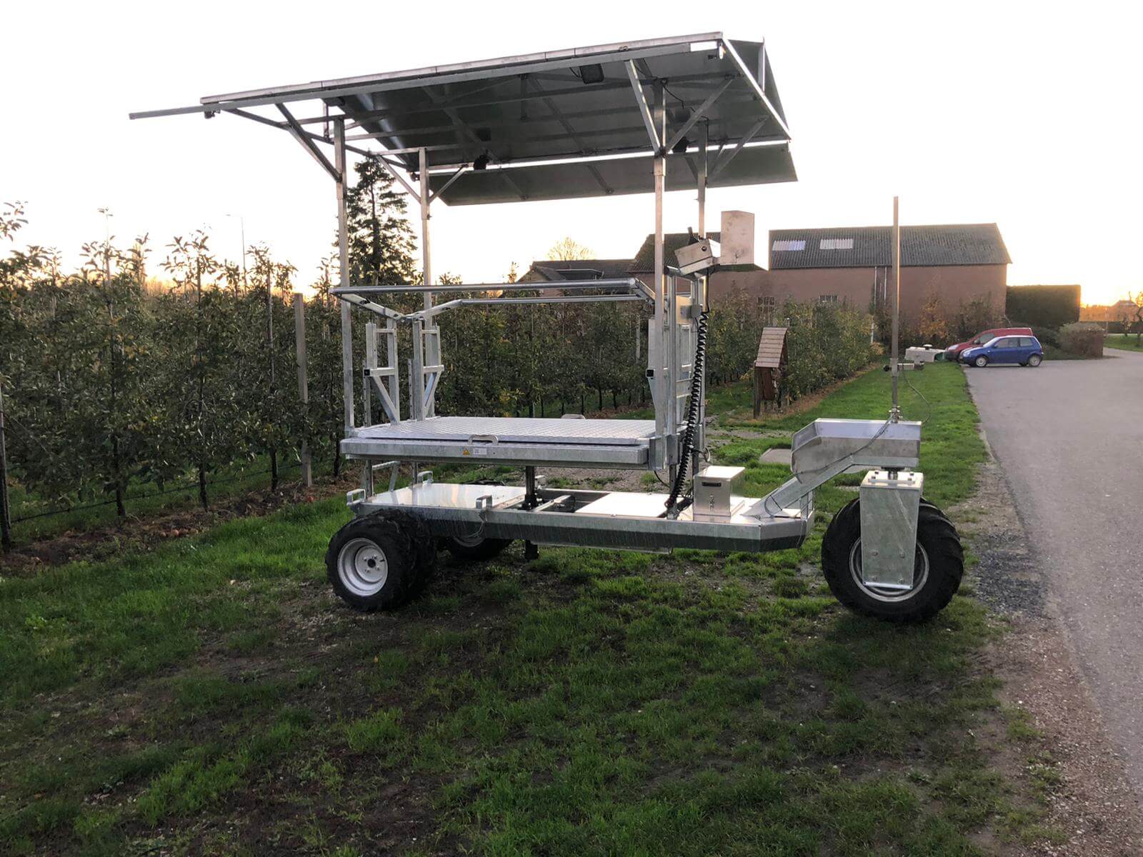 Werkplateau fruitteelt